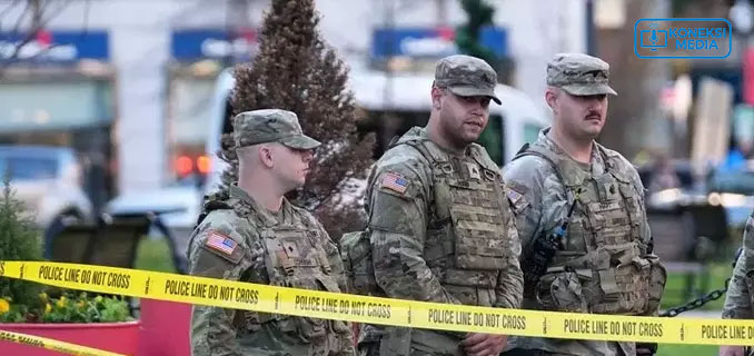 Imigran Afghanistan Mantan CIA Tembak Garda Nasional AS, Motif Masih Misterius