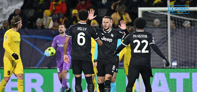 Liga Champions Juventus Raih Kemenangan Perdana, Napoli Bungkam Qarabag