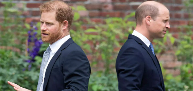 Sinyal Damai Pangeran William dan Harry