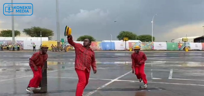 Tiba di Afrika Selatan, Gibran Disambut Meriah Tari Pantsula untuk KTT G20