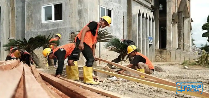 Danantara Kebut Huntara Aceh Tamiang, Kerja 24 Jam Non-Stop!