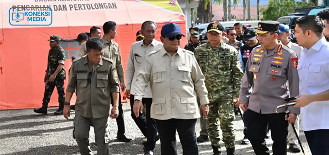 Prabowo Kerahkan Semua Kekuatan TNI-Polri Bantu Korban Bencana Sumatera