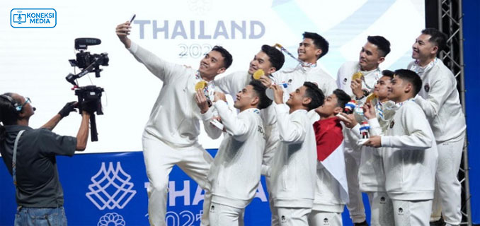 Raih 43 Emas, Indonesia Capai Separuh Target di SEA Games 2025