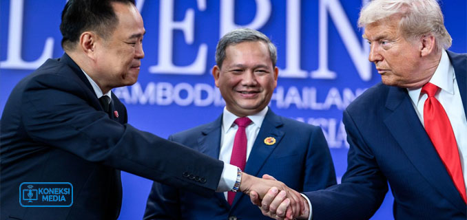 Trump Klaim PM Thailand-Kamboja Sepakat Hentikan Bentrokan